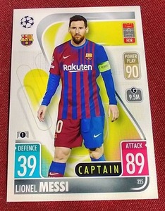 lot 69 image: Topps Lionel Messi Card