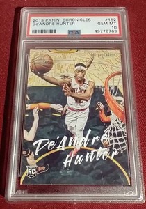 lot 82 image: 2019 Chronicles DeAndre Hunter Rookie Card - PSA 10