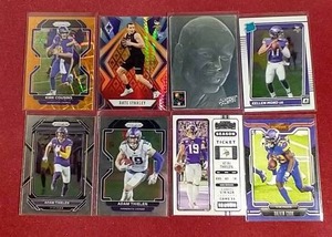 lot 130 image: (8) Minnesota Vikings Cards  - Some Nice Stars & Inserts