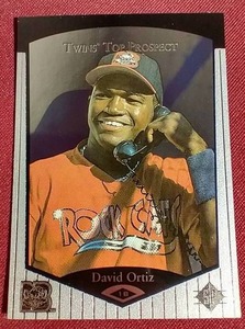 lot 144 image: 1998 SP David Ortiz Prospect Card