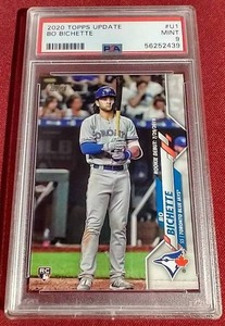 lot 154 image: 2020 Topps Update Bo Bichette Rookie Card - PSA 9