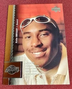 lot 174 image: 1996 Upper Deck Kobe Bryant Rookie Card