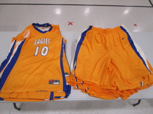 lot 365 image: (15) Nike Girls Basketball Uniforms