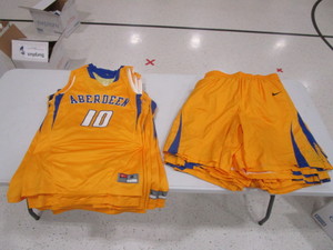 lot 366 image: (17) Nike Girls Basketball Uniforms