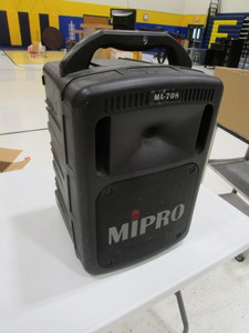 lot 404 image: MiPro MA-708 Portable Wireless PA System wExtra Modules