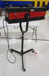 lot 412 image: Theater Spotlight wColor Films (needs new bulb)