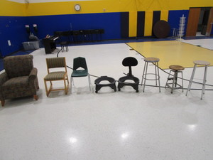 lot 424 image: Misc. Chairs & Stools