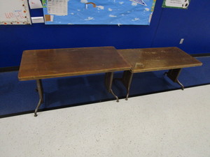 lot 430 image: (2) 2x4 Tables