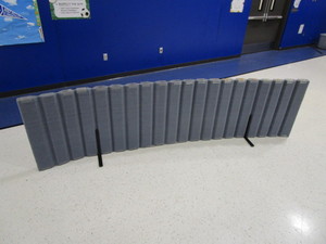 lot 432 image: Sound Dampening Flexible Room Divider 10x31