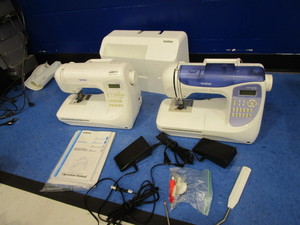 lot 26 image: (2) Brother Sewing Machines