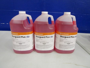 lot 44 image: 3 gal. Shurguard Plus DisinfectantSanitizerDeodorizer