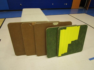 lot 104 image: (5) Card Tables