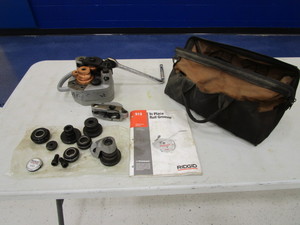 lot 129 image: Ridgid In Place Roll Groover