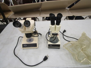 lot 165 image: (2) Microscopes