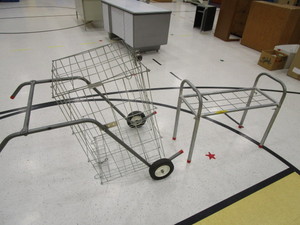 lot 195 image: (2) Ball Racks