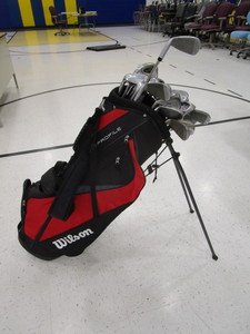 lot 204 image: Golf Bag & (19) Wedges
