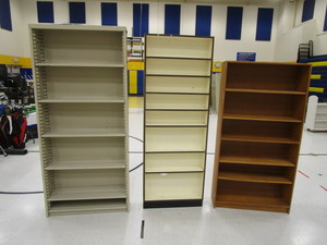 lot 268 image: (3) Bookshelves
