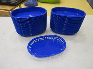 lot 312 image: (53) 6x10 Food Serving Baskets