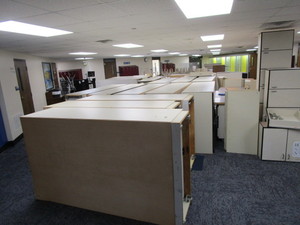 lot 314 image: Approx. 45 Upper, Lower & Wall Cabinets Various Sizes