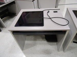 lot 325 image: (2) Nova Computer Work Stations