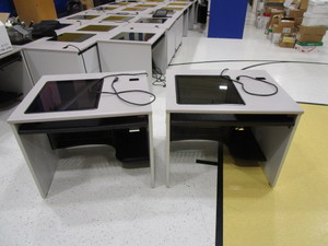 lot 330 image: (2) Nova Computer Work Stations