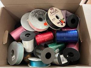 lot 12 image: Box Full of Ribbon
