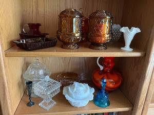 lot 46 image: Portieux France White Glassware More