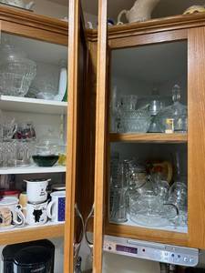 lot 112 image: Everything in 2 Cabinets