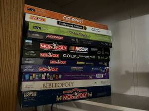 lot 152 image: 11 Monopoly Game Variations - Some New Sealed