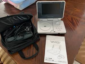 lot 220 image: Portable DVD Player with LCD Display