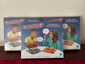 lot 223 image: 3 NIB Guess Who Games