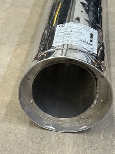 lot 24 image: (1) 6x36 Insulated Double-Wall Stove Pipe