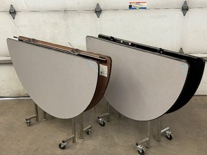 lot 16 image: Lot Of (2) 5ft Zico Cafeteria Tables