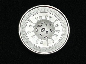 2oz .999-Fine Silver Bullion -- 2020 Minted During The Covid-19 Pandemic