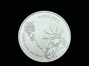 1oz .999-Fine Silver Freedom Liberty Bullion