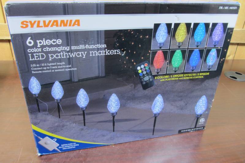 sylvania pathway christmas lights