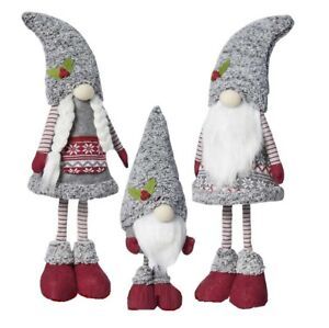 lot 46 image: Set Of Three Holiday Gnomes