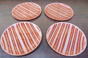 lot 67 image: Temp-tations GS-163325 8 Plate - Set Of 4