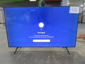 lot 808 image: SAMSUNG 55 Class 4K Crystal UHD (2160P) LED Smart TV with HDR