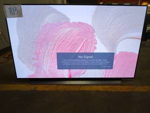 lot 813 image: LG - 55 Class B2 Series OLED 4K UHD Smart webOS TV - RESERVE $500