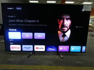 lot 815 image: Hisense 75U8H QLED Series Quantum 4K ULED Mini-LED 75-Inch Class Google Smart TV RESERVE $800.00