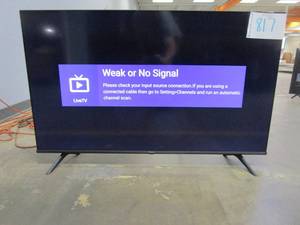 lot 817 image: Hisense - 50 Class A6G Series LED 4K UHD Smart Android TV
