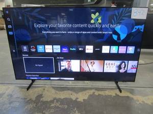 lot 842 image: Samsung - 65 Class 8000 Series LED 4K UHD Smart Tizen TV ModelUN65AU8000FXZA