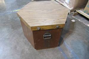 Wood End Table