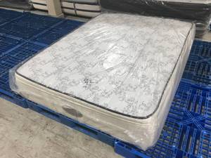 lot 6 image: Brand New Beautyrest World Class 13 Eurotop Queen Mattress