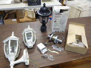 lot 88 image: Outdoor Lights and Door Handles