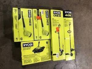 lot 6 image: Lot of Assorted Lawn  Care items Various Models and Conditions Customer Returns See Pictures