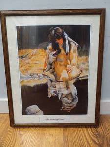 lot 13 image: SUNSOUT THE LOOKING GLASS PRINT
