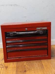 lot 41 image: CRAFTSMAN 5 DRAWER TOOLBOX