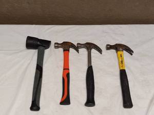 lot 64 image: 4 HAMMERS